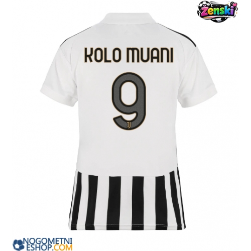 Ženski Nogometni dresi Juventus Randal Kolo Muani #9 Domači 2026-27 Kratek Rokav
